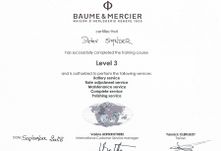 Zertifikat-baume-mercier